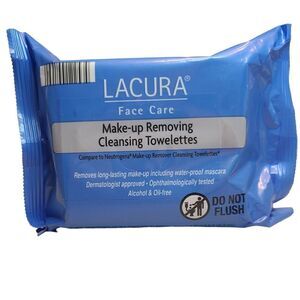 LACURA  Face Care Make-up Cleansing Towelettes,  NEW